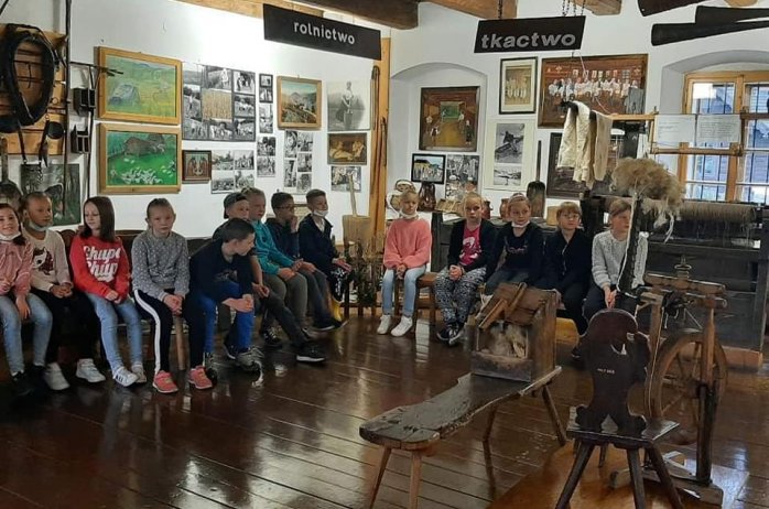 Wizyta uczniów w Muzeum Beskidzkim